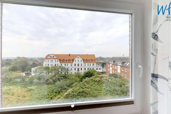 Aussicht aus Schlafzimmer Haus Panorama Ferienwohnung 44