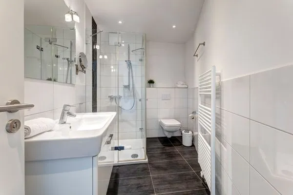 Badezimmer  Residenz am Balmer See, Whg. 50