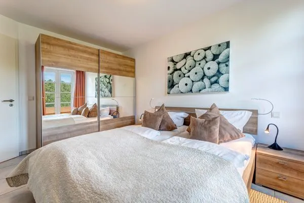 Schlafzimmer  Residenz am Balmer See, Whg. 42