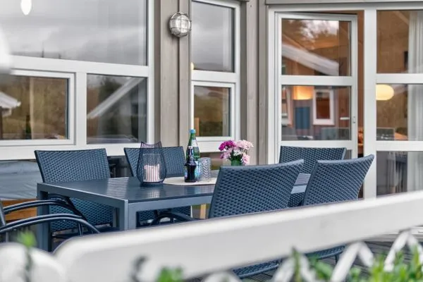 Terrasse  Ferienhaus Sprottenhuus