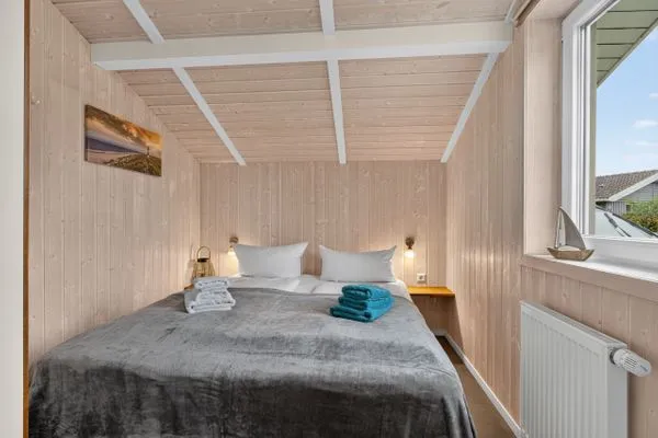 Schlafzimmer  Ferienhaus Sprottenhuus