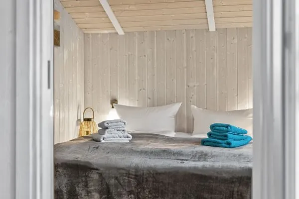 Schlafzimmer  Ferienhaus Sprottenhuus