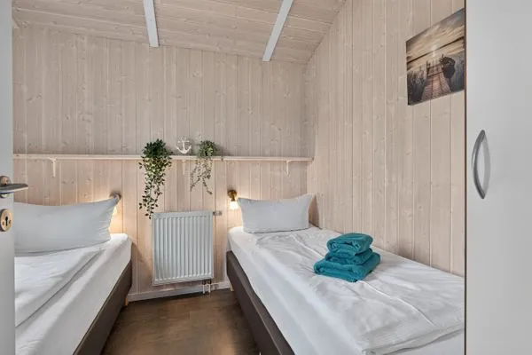 Schlafzimmer  Ferienhaus Sprottenhuus