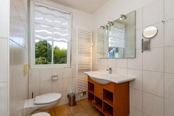 Badezimmer  Apartmentresidenz Ostseestrand 19