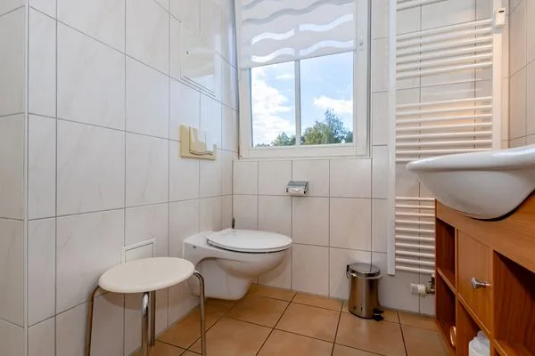 Badezimmer  Apartmentresidenz Ostseestrand 19