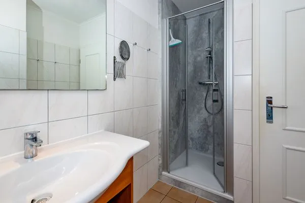 Badezimmer  Apartmentresidenz Ostseestrand 19