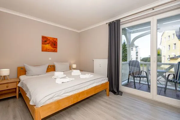 Schlafzimmer  Apartmentresidenz Ostseestrand 19