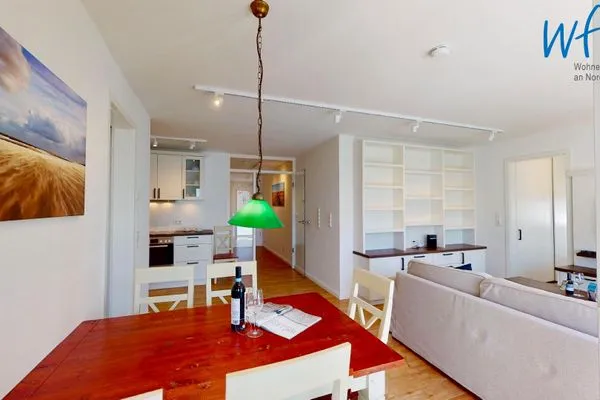 Essbereich Villa Drees Ferienwohnung 5