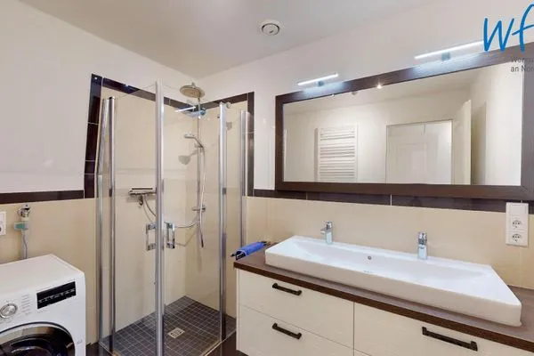 Badezimmer Villa Drees Ferienwohnung 5