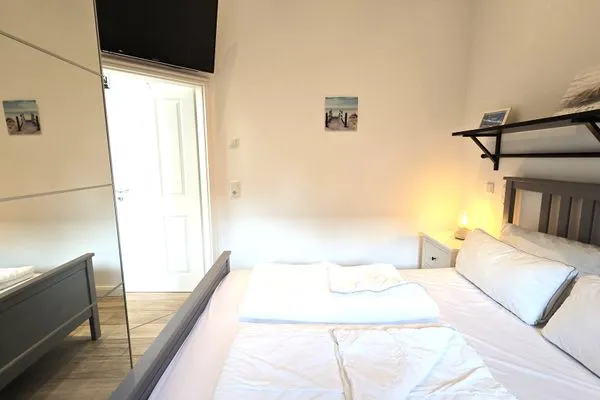 Schlafzimmer  Ferienhaus "Rachel III" im Ferienpark Holm an der Ostsee