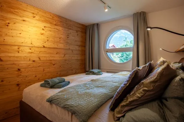 Schlafzimmer  OBSC Chalet 815 ü.M.