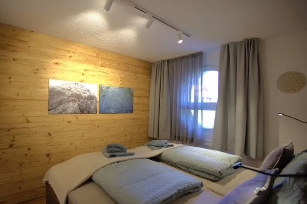 Schlafzimmer  OBSC Chalet 815 ü.M.