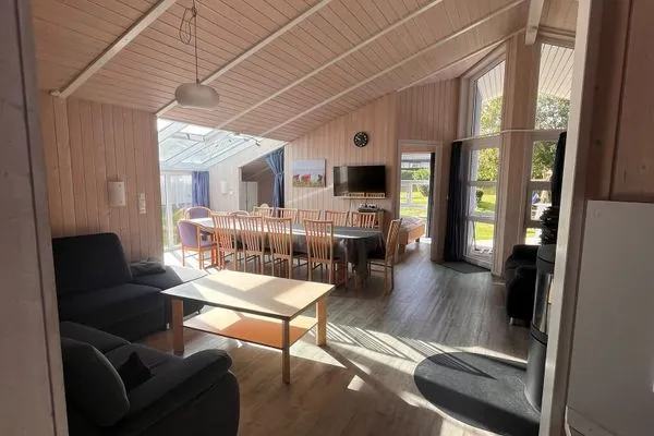 Wohnzimmer  Ferienhaus Meertied