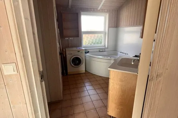 Badezimmer  Ferienhaus Meertied