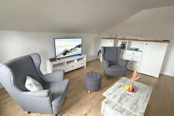 Wohnzimmer  Kampener Weg 4 - „Peters Ausguck“
