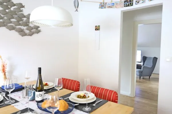 Wohnzimmer  Kampener Weg 4 - „Peters Ausguck“