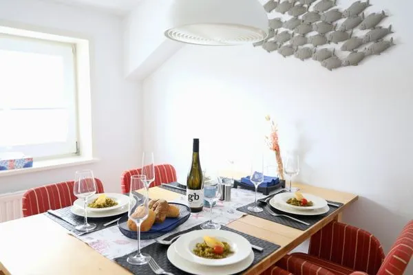 Wohnzimmer  Kampener Weg 4 - „Peters Ausguck“