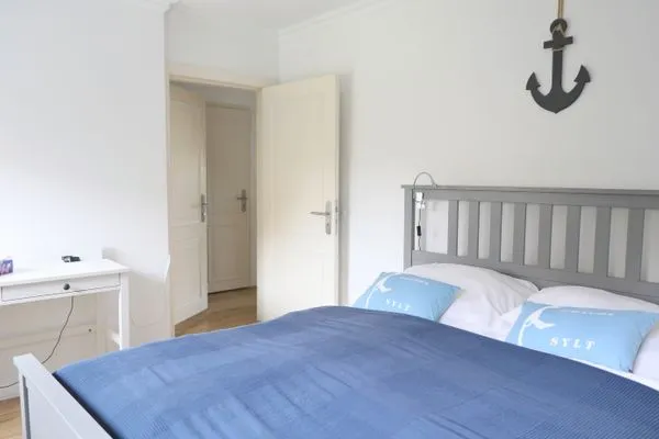 Schlafzimmer  Kampener Weg 4 - „Peters Ausguck“