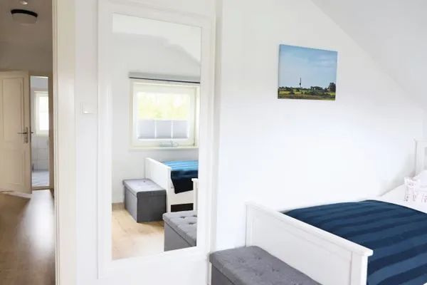 Schlafzimmer  Kampener Weg 4 - „Peters Ausguck“
