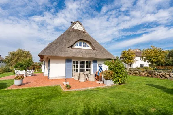 Gartenblick  Ferienhaus Haubenlerche 20