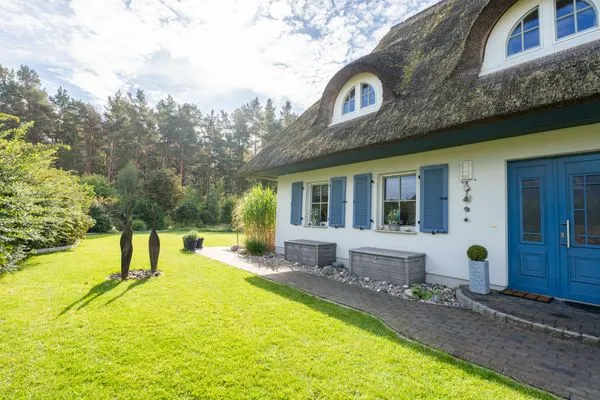 Fassade / Eingang  Ferienhaus Haubenlerche 16