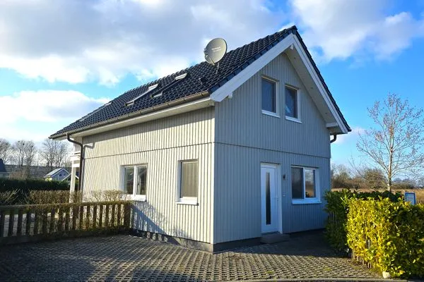 Fassade / Eingang  Ferienhaus "Marie II" ostseenah im Ferienpark Holm