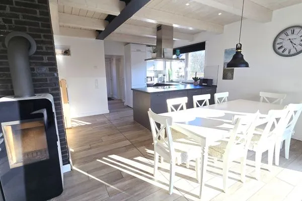 Wohnzimmer  Ferienhaus "Marie II" ostseenah im Ferienpark Holm