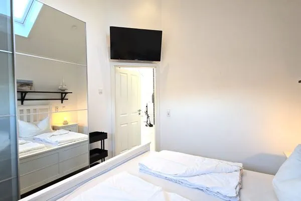 Schlafzimmer  Ferienhaus "Rachel III" im Ferienpark Holm an der Ostsee
