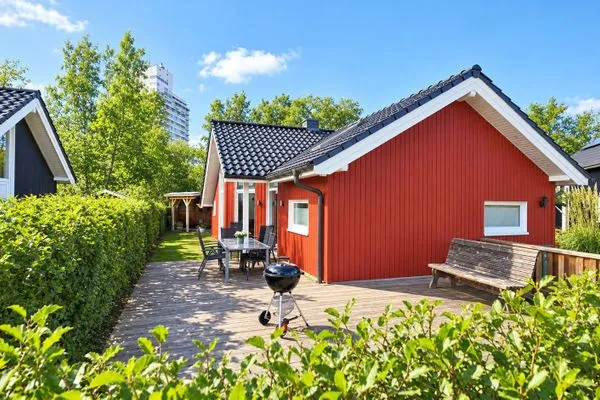 Hauptansicht  Ferienhaus "Rachel III" im Ferienpark Holm an der Ostsee