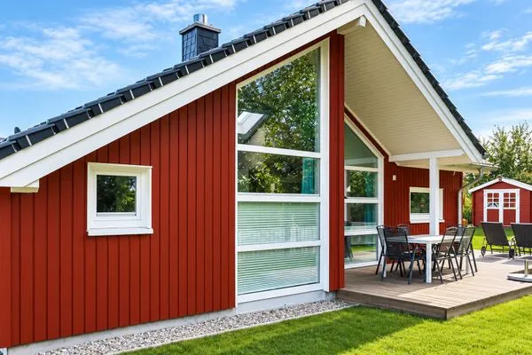 Hauptansicht  Ferienhaus "Strandgeflüster" Ferienpark Holm nahe der Ostsee