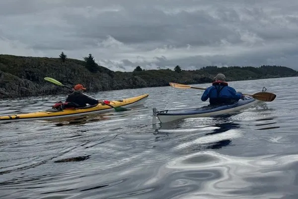 Kajak Tour organisiert  Fjordhytte-24
