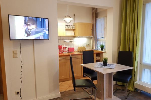  Appartementanlage Dünengarten Fewo 47 - 17 Kühlungsborn-West - Wohnzimmer