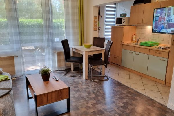  Appartementanlage Dünengarten Fewo 45 - 36 Kühlungsborn-West - Wohnzimmer