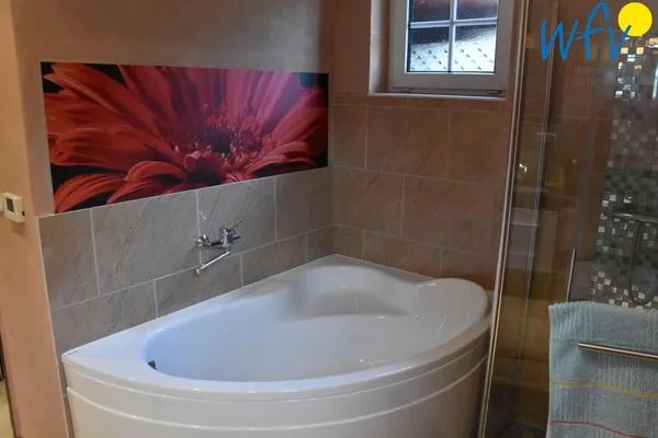 Badezimmer Ferienhaus Having Ferienhaus Having