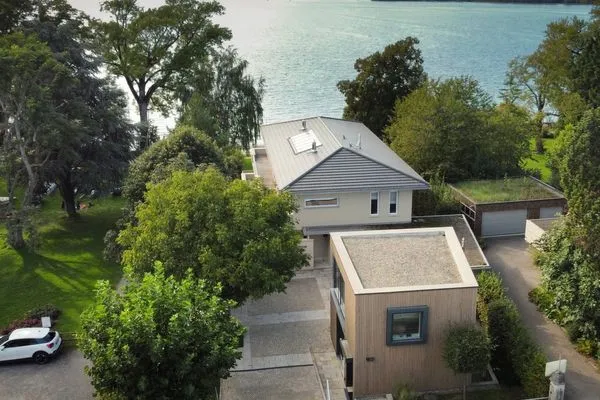  Ferienwohnung Lakeside Lodge Nonnenhorn - Vogelperspektive