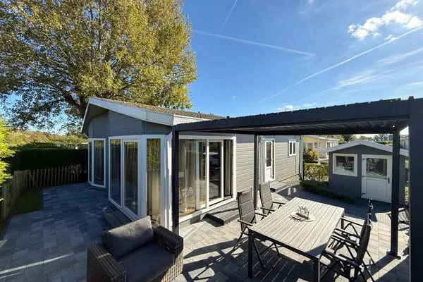  EuroParcs Schoneveld / Breskens Chalet Ankerplatz mit Klima und Zaun Haus Nr. B026