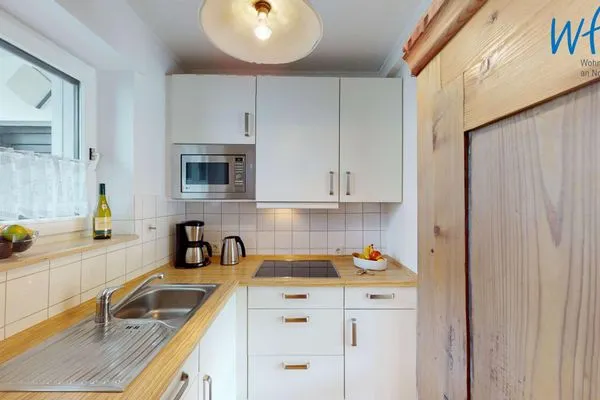 Küche / Küchenzeile Haus am Wattenmeer Ferienwohnung 2
