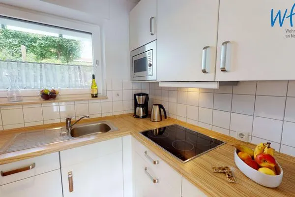 Küche / Küchenzeile Haus am Wattenmeer Ferienwohnung 2