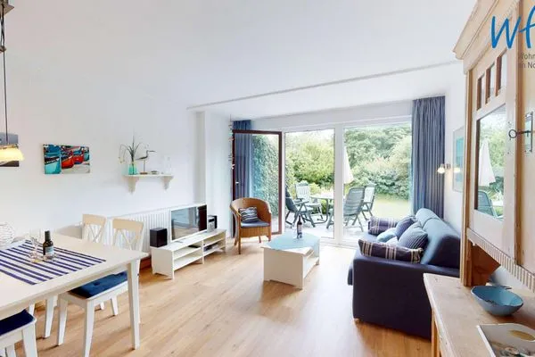 Wohnzimmer Haus am Wattenmeer Ferienwohnung 2