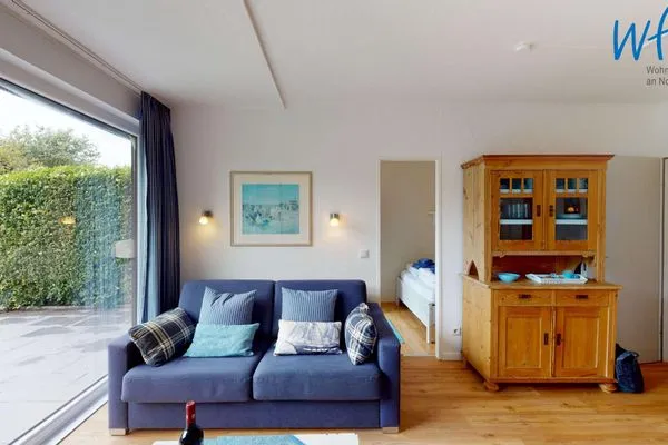 Wohnzimmer Haus am Wattenmeer Ferienwohnung 2