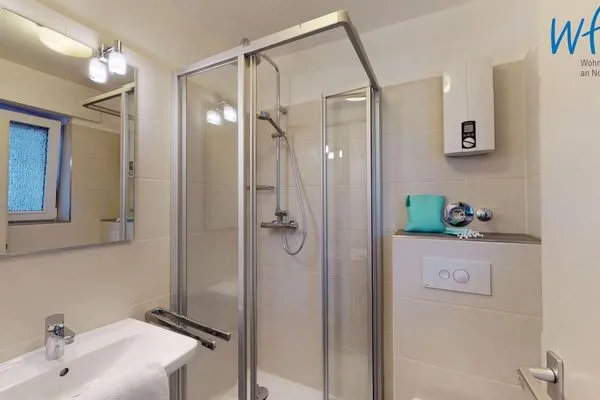 Badezimmer Haus am Wattenmeer Ferienwohnung 2