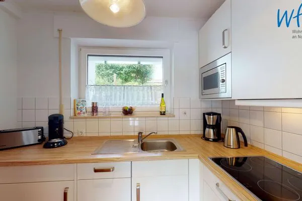 Küche / Küchenzeile Haus am Wattenmeer Ferienwohnung 2