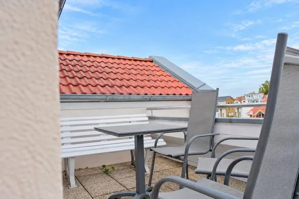 Terrasse  Olymp 10 Residenz Störtebeker