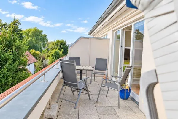 Terrasse  Olymp 10 Residenz Störtebeker
