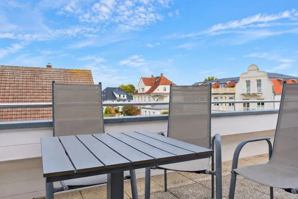 Terrasse  Olymp 10 Residenz Störtebeker