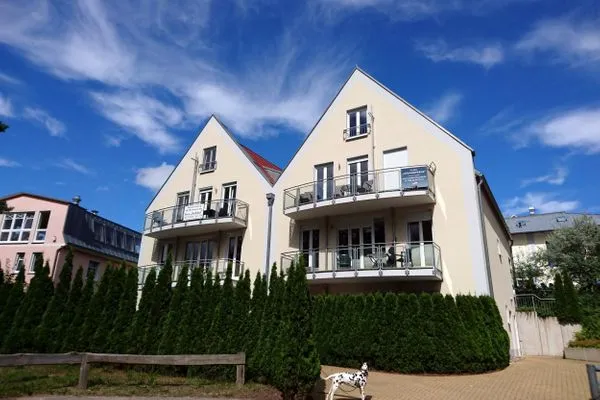 Fassade / Eingang  Haus Dünenblick, Whg. 5