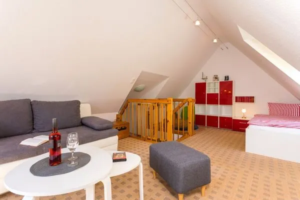 Wohnzimmer  Haus Dünenblick, Whg. 5