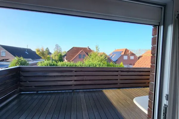 Gartenblick  Wohnung Seemöwe OG
