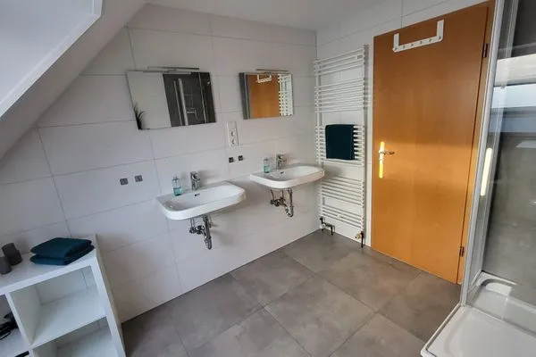 Badezimmer  Wohnung Seemöwe OG
