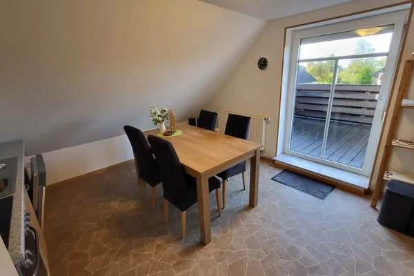 Gartenblick  Wohnung Seemöwe OG